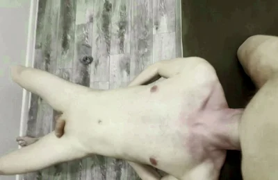 The Fat Man Got Excited and Cummed Twice in the Guy's Mouth.