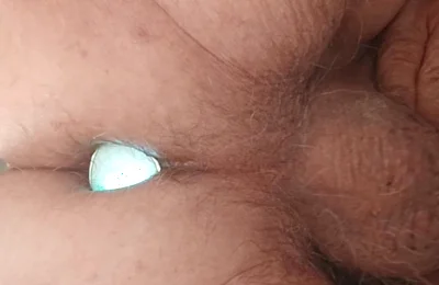 Old Man Plugged Ass