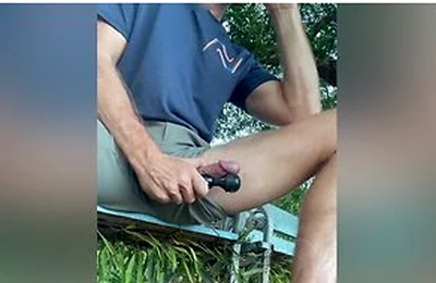 Risky Roadside Wank - Shooting Cum