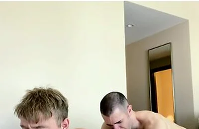 Kyler Drayke Fucks Hot Twink Noah White In Hot Bareback Fuck