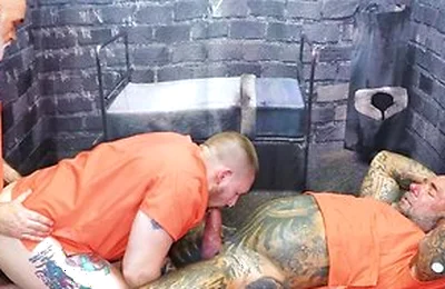 Prison Spit-roast! - Will Tantra And Masculine Jason