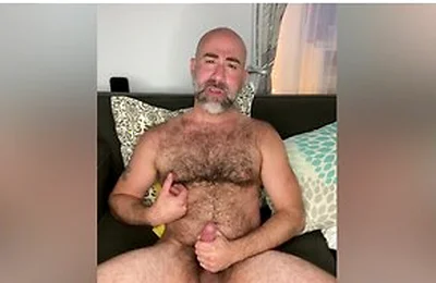 Damon Andros In Hairy Stepdaddy Roleplay Verbal Masturbation Cum In Jockstrap