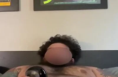 You Sit There And Watch Me Stroke My Cock