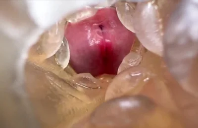 Huge Creampie with Internal View While Fucking Fleshlight, Moaning and Dirty Talking