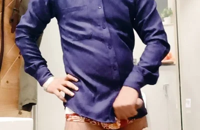 Getting Ready with My Cock Out