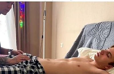 I Woke Up My Friend With A Hot Blowjob And Then Fucked Him
