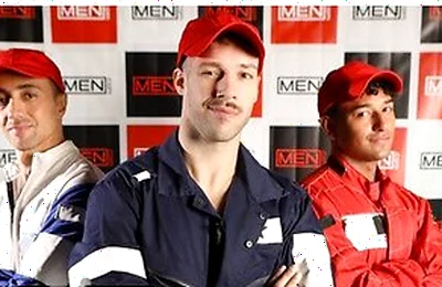 Kenzo Alvarez, Liam Alyesto And Arno Antino Race To A Steamy Anal Threesome After The Podium