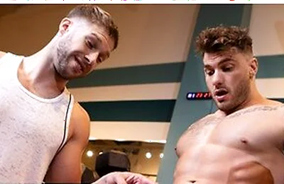 William Seeds Muscular Power Leaves Arno Antino Breathless In A Wild, Intense Gym Hookup