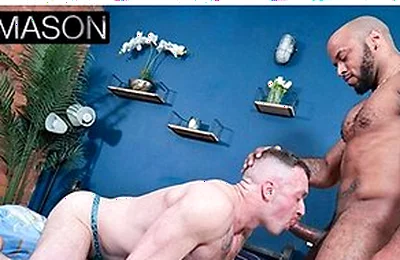 Black Prince And Blake Mason In Black Ricardo Prince Plunges His Thrilled Dick Inside Alby Otooles Ass