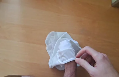 Fucked and Cummed on Stepmoms Panties
