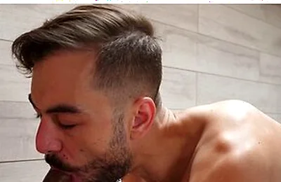 James Jacobs Gives Jax A Rubdown With His Big Black Dick