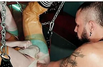 Thiago Boss Shoves His Arm Inside Sloppy Hole