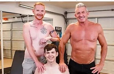 Cute Twink Stepson Dakota Lovell Takes Stepgrandpa And Stepdads Cocks At The Same Time