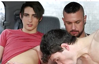 Jamie Lee And Kyle Martin Go Wild With Scott Williams In The Minivan