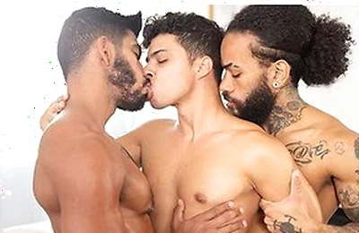 Diego Gets His Hole Pounded Hard By Andy Rodrigues And Gael In An Explosive Threesome
