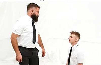 Altar Boy Jack Waters Breeds Hunk Bishop Timber Adams During Special Ritual