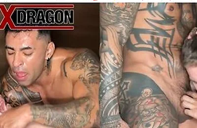 Serg Shepards Ass Takes Damian Dragon And Kemono Dragons Cocks Together