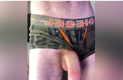 Country Boy Jerks His Huge Dick