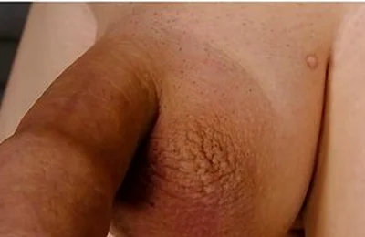 Close Up Soft Little Penis With Drooping Foreskin And Big Testicles Hands Free Show