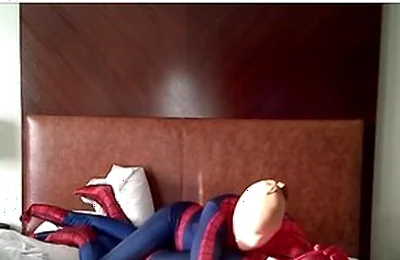 Spiderman Humped By Stocking Faced Spiderman