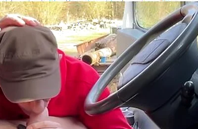 Daytime Truck Stop Meeting Inside My Truck With A Curious Encounter