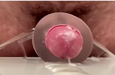 Pov: Close Up Of Me Thrusting & Fucking My Clear Stroker Toy Till I Cum (normal Speed Version)