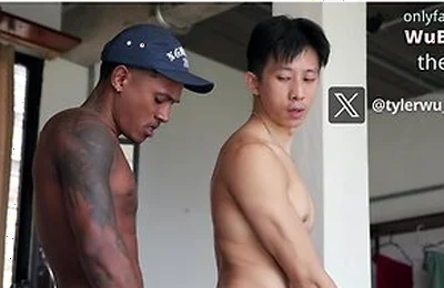 Asian Boys Swallows Fresh Brazilian Boy Piss, A Human Urinal With Tyler Wu