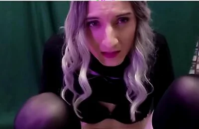 Dragon Dildo Ridegoth Sissy Takes Every Inch