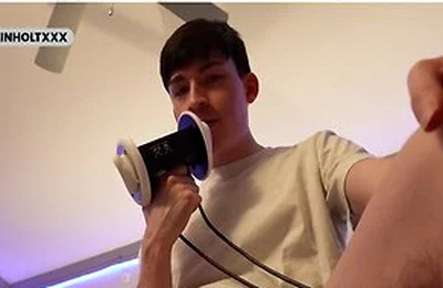 Asmr Ear Licking Showing Off Bulge Before Sliding Them Off