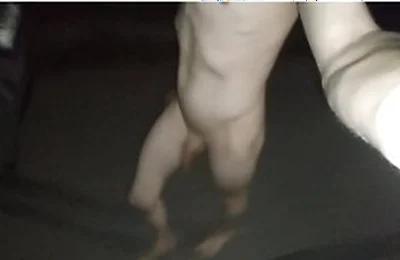 Almost Caught Walking Naked In Public