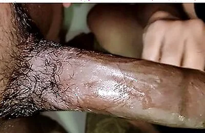 Revealing Dark Chocolate Bbc Cream From Delivery Boy