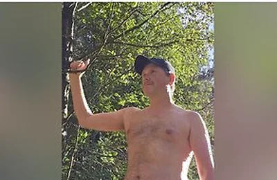 Dude Gets Naked In The English Countryside. He Shows Off His Body & Jerks Off