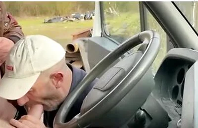 My Truck, Two Cock-hungry Sluts Enjoy My Big Thick Cock At A Rest Stop