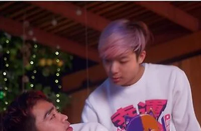 Asian Husbands Couple Fuck Outdoors By The Campfire - Tyler Wu