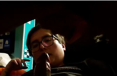 Gamer Boy Gets Cock Sucked By Stepdaddy