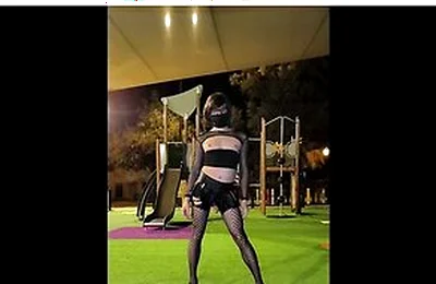 Femboy Exhibitionist In Slutty Clothes Twerks, Gets Naked, Masturbates, Practices Heel Walking, Ejaculates In A Public Park Summary 07-05-2026
