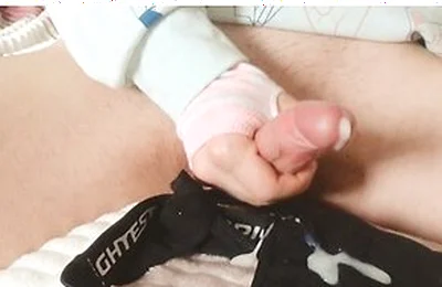 Femboy Gay Slut Cummed On Panties And Ate Sperm