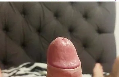 Close Up View Of My 7 Inch Erected Cock