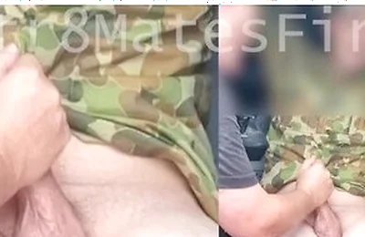 Aussie Taxi Driver Blows Str8 Army Stepdad