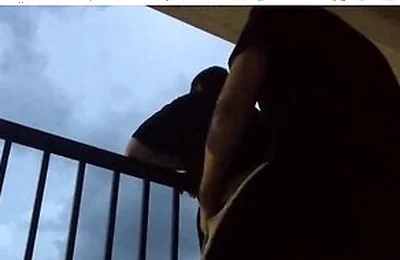 Fuck And Suck On The Back Porch During Stormy Weather - Davia Ardell
