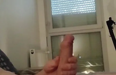 Handjob with My Big Cock