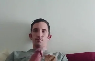 Handjob in Bed