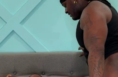 Young Big Dick Twink Flip Fucks with Older Black Zaddy