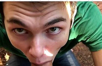 I Got My Stepbrothers Friend To Let Me Suck His Cock On Parents Deck