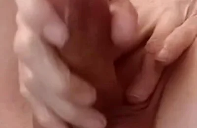 Wow, come Have Some Fun with Me, Stroking My Juicy Cock and Spurting Out Sweet Cum. and What a Beautiful Little Pussy!
