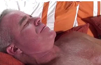 Sexy Silver Stepdaddy Strokes His Cock With Dale Savage