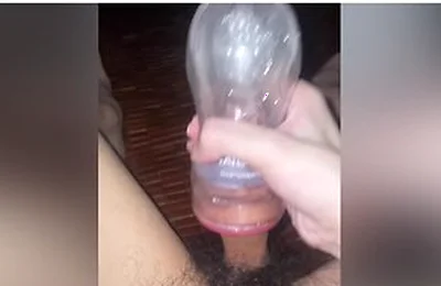 Masturbating With A Masturbation Cup, Need A Dick