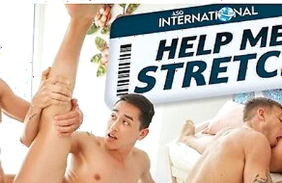 Flexible Duok Johnny Hackson Stretched By Muscle Studs Thick Cock