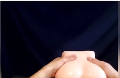 Pounding And Cumming Into My Sex Toy Asshole