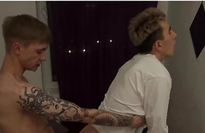The Guy Started Seducing A Twink With A Big Dick For A Juicy Ass Fucking - Ethan Lestray